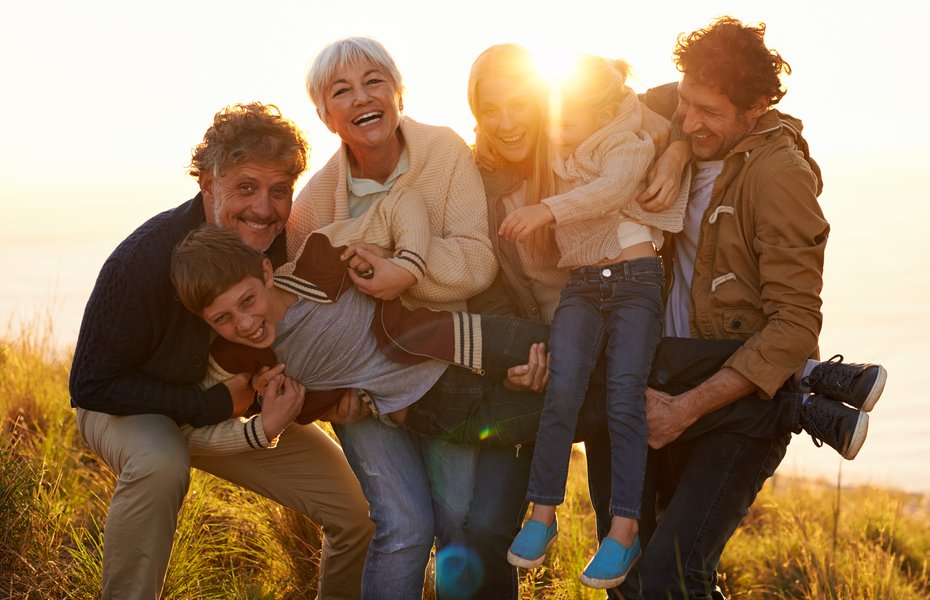 Familienglück mit Oma&Opa