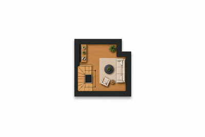 DAS SCHLÖSSL Suite 803 - Grundriss Beispiel, Abweichungen möglich
